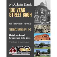 McClain Bank 100 Year Street Bash