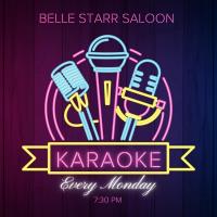 Karaoke at the Belle Starr Saloon