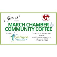 Chamber Community Coffee hosted by FBC Purcell