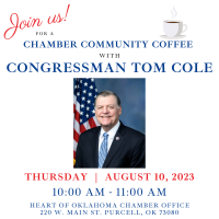Congressman Tom Cole Visits the Heart of Oklahoma 