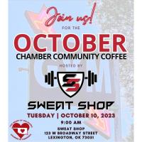 October Chamber Community Coffee hosted by the Sweat Shop