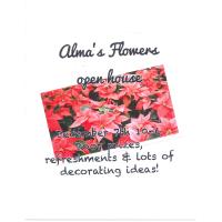 Alma's Flowers Open House