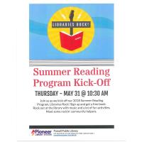 Summer Reading Program Kick-Off