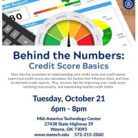 Behind the Numbers: Credit Score Basics