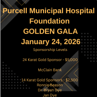 Purcell Municipal Hospital Foundation Golden Gala