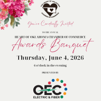 Heart of Oklahoma Chamber Awards Banquet 2026