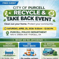 City of Purcell Shred Day & Recycle Take-Back Event