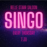 Singo at the Belle Starr Saloon