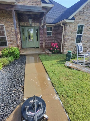 KJ Power Washing Concrete Sidewalk Cleaning Service