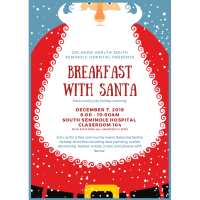 Orlando Health South Seminole Hospital Presents:  Breakfast with Santa