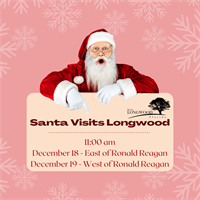 Santa Visits Longwood