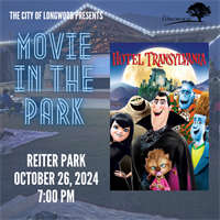 Movie in the Park - Hotel Transylvania