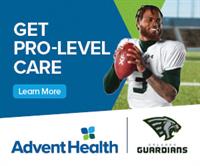 AdventHealth Named Official Health Care Provider Of The Orlando Guardians