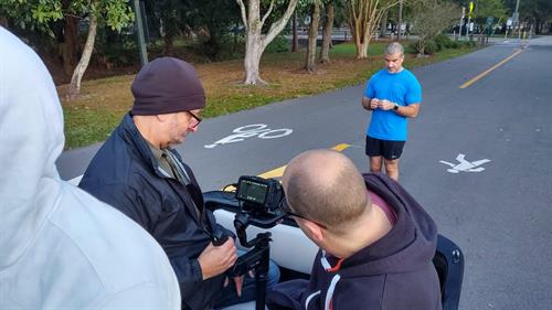 Early morning shoot with Michael Della Pia, President of LAN Masters.  We were in the process of producing a brand video for LAN Masters, an IT company in Sanford.