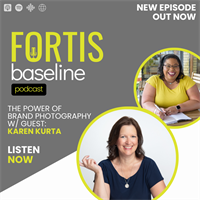 Karen K Photo Featured on Fortis Baseline Podcast