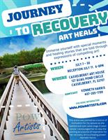 Journey to Recovery - Art Heals art reception
