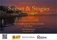Sunset & Stogies - Father's Day Event