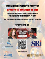Deborah Morris Home Team 10th Annual Pumpkin Painting Event