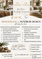 DID YOU KNOW? We Bring Remodeling & Interior Design Together.