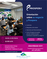 Orientación sobre su Negocio y Prospera