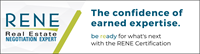 RENE Certification – September 2-3, 2025| Master the Art of Negotiation!