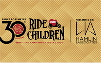 30th Annual Bruce Rossmeyer Ride For Children To Benefit Camp Boggy Creek