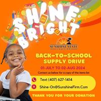 Sunshine State Law Firm’s Back to School Supply Drive is here!