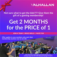 Valhallan eSports Training Wekiva Springs - Altamonte Springs