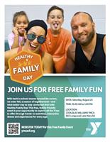 Healthy Families Day at the J. Douglas Williams YMCA – A Free Community Event!
