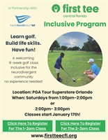 Learn golf, Build like skills, Have Fun!