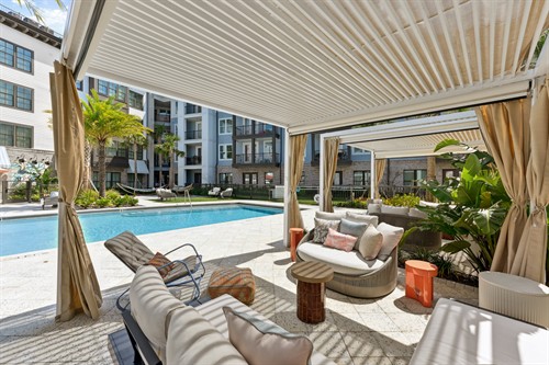 Poolside Cabanas