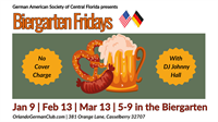 Biergarten Fridays at German American Society of Central Florida