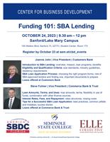 Funding 101: SBA Lending Event