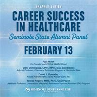 Speaker Series: Career Success in Healthcare