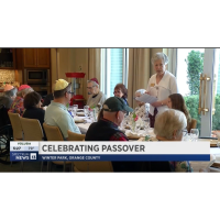 Passover Seder Featured on Spectrum News 13