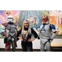 May the 4th be with you: Ashley Eckstein, voice of Star Wars’ Ahsoka Tano, visits AdventHealth for Children 