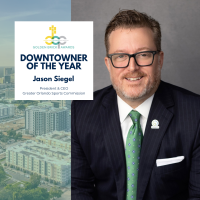 Greater Orlando Sports Commission President And CEO Jason Siegel Announced As 2023 Downtowner Of The Year