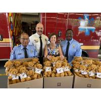 NFPA Donates 500 Comfort Bears to Orange and Seminole County Fire Departments