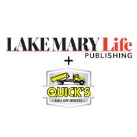 Lake Mary Life Welcomes Quick’s Roll Off Services as its Newest Advertising Partner!