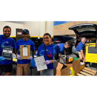 Universal Team Members Help Students Prepare for the School Year