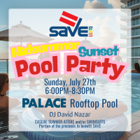 SAVE Midsummer Sunset Pool Party
