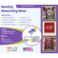 GFLGLCC Networking Mixer at AHF - AIDS Healthcare Foundation
