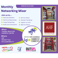 GFLGLCC Networking Mixer at AHF - AIDS Healthcare Foundation