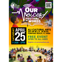 City of Pompano Beach (Visit Pompano Beach) Our Voices Festival of Words