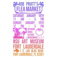NSU Art Museum Rob Pruitt’s Flea Market