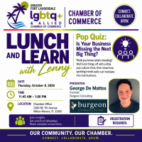 Lunch & Learn with Lenny