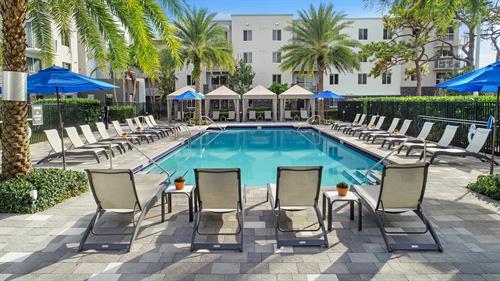 resort-style pool epitomizes the South Florida lifestyle