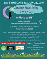 Moving Forward Wellness Lavender Moon Rising Pop Up Cafe