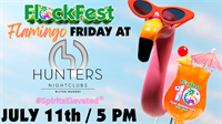 Flockfest Flamingo Friday at Hunters