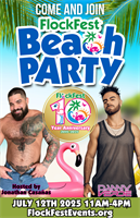 10th Annual FlockFest Beach Party